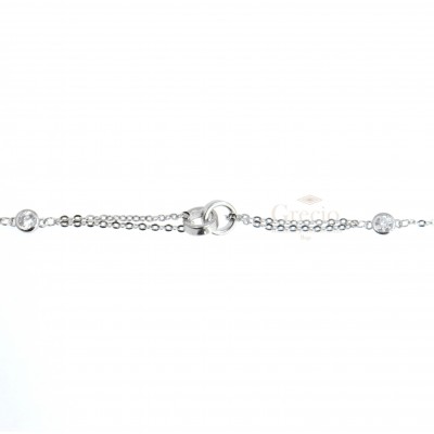 Βραχιόλι με ενωμένους κρίκους