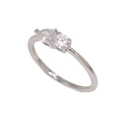 Δαχτυλίδι από ασήμι 925ο με...