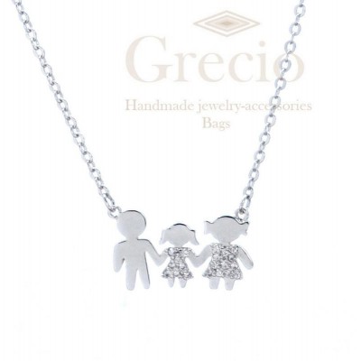 Κολιέ οικογένεια με ένα...