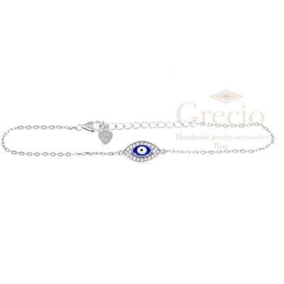 Βραχιόλι μάτι οβάλ με...
